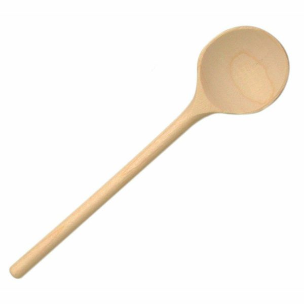 Glückskäfer | Holzlöffel 18 cm rund ungelocht Online-Verkauf