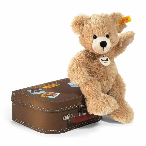 Steiff® | Fynn Teddybär im Koffer | 28 cm Rabatt