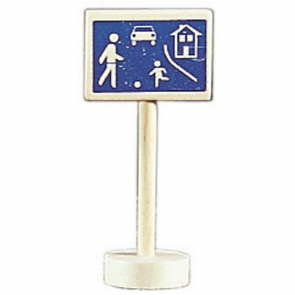 Glückskäfer | Verkehrszeichen verkehrsberuhigter Bereich Verkauf