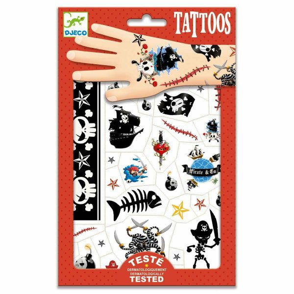 Djeco | Tattoos: Pirates Rabatt