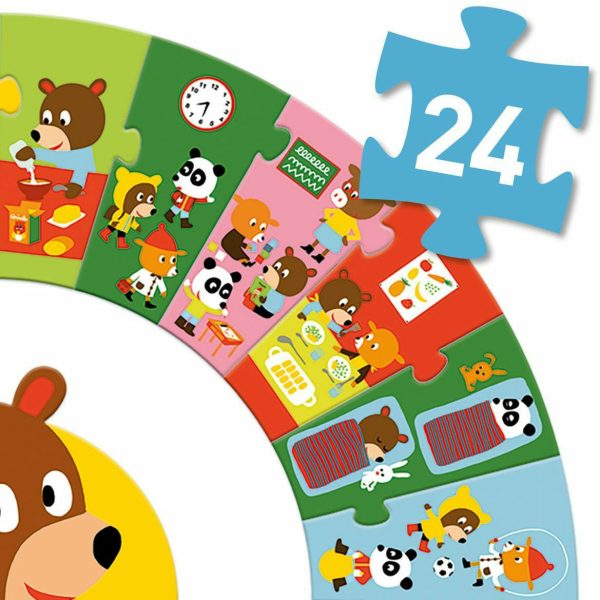 Djeco | Bodenpuzzle: Der Tag Rabatt – Bild 3