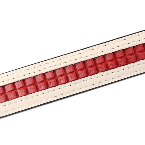 2,5 cm Stilvoller Gürtel in Beige mit Sommerfeeling Online-Schn?ppchen – Bild 3